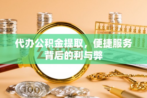 港口代办公积金提取，便捷服务背后的利与弊