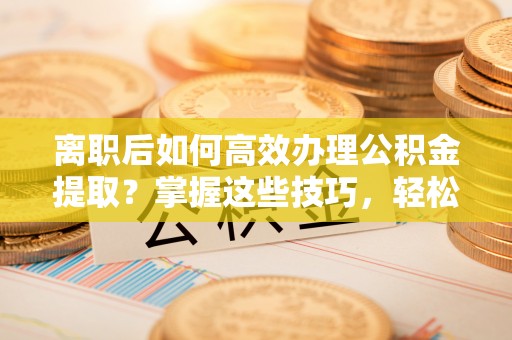 港口离职后如何高效办理公积金提取？掌握这些技巧，轻松搞定！