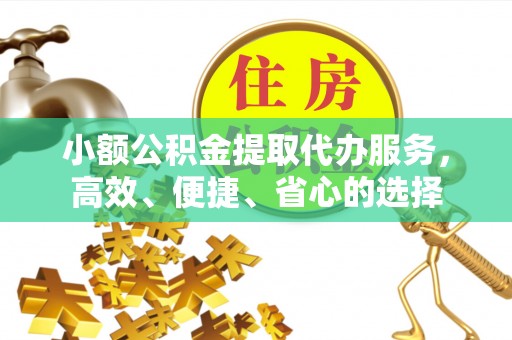 港口小额公积金提取代办服务，高效、便捷、省心的选择