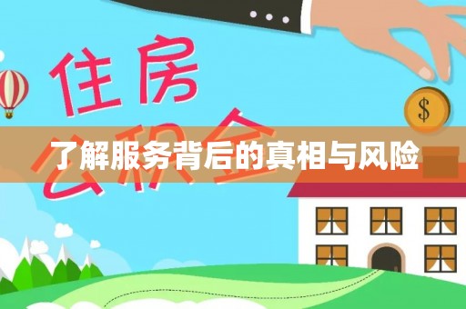港口了解服务背后的真相与风险