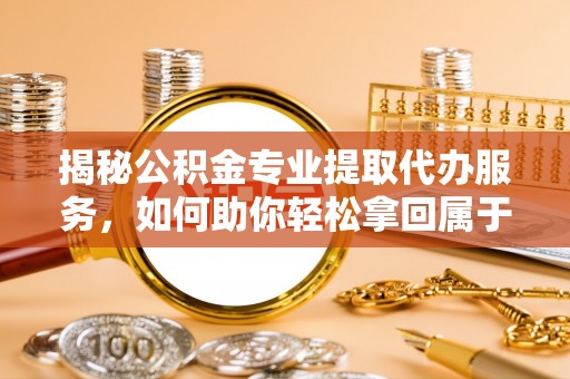 港口揭秘公积金专业提取代办服务，如何助你轻松拿回属于你的资金