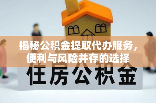 港口揭秘公积金提取代办服务，便利与风险并存的选择