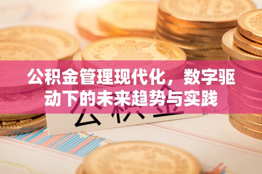 港口公积金管理现代化，数字驱动下的未来趋势与实践