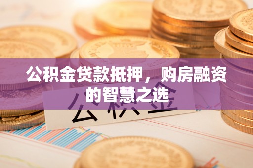 港口公积金贷款抵押，购房融资的智慧之选
