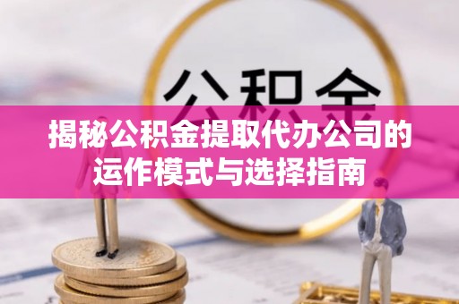 港口揭秘公积金提取代办公司的运作模式与选择指南
