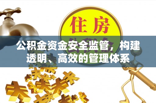 港口公积金资金安全监管，构建透明、高效的管理体系