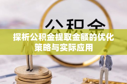 港口探析公积金提取金额的优化策略与实际应用