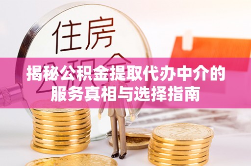 港口揭秘公积金提取代办中介的服务真相与选择指南