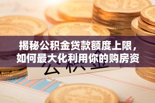 港口揭秘公积金贷款额度上限，如何最大化利用你的购房资金？