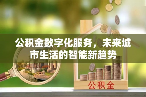 港口公积金数字化服务，未来城市生活的智能新趋势