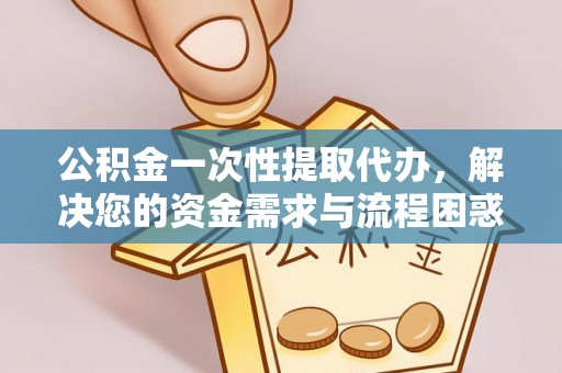 港口公积金一次性提取代办，解决您的资金需求与流程困惑