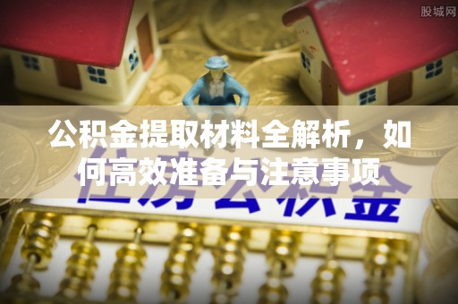 港口公积金提取材料全解析，如何高效准备与注意事项