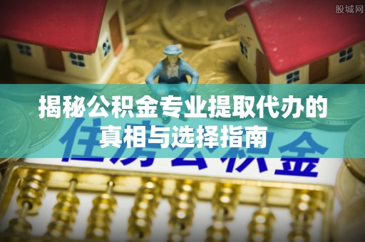 港口揭秘公积金专业提取代办的真相与选择指南