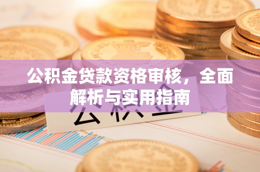 港口公积金贷款资格审核，全面解析与实用指南