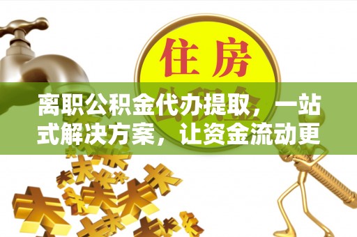 港口离职公积金代办提取，一站式解决方案，让资金流动更便捷