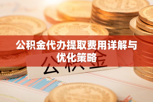 港口公积金代办提取费用详解与优化策略