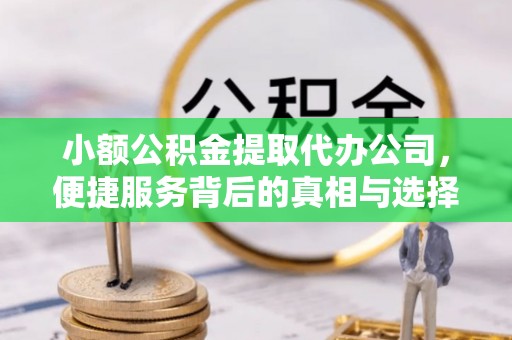 港口小额公积金提取代办公司，便捷服务背后的真相与选择