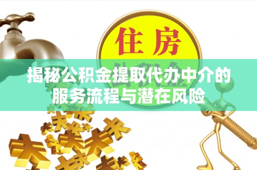 港口揭秘公积金提取代办中介的服务流程与潜在风险