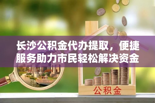 港口长沙公积金代办提取，便捷服务助力市民轻松解决资金需求