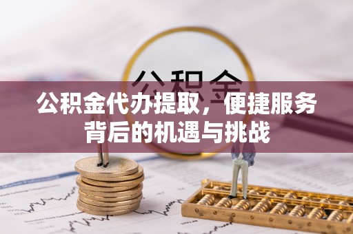 港口公积金代办提取，便捷服务背后的机遇与挑战