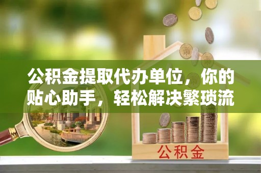 港口公积金提取代办单位，你的贴心助手，轻松解决繁琐流程