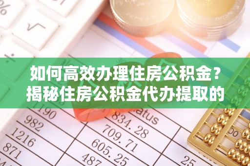 港口如何高效办理住房公积金？揭秘住房公积金代办提取的全流程与优势