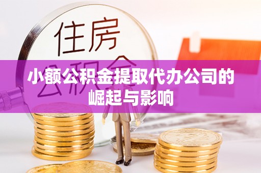 港口小额公积金提取代办公司的崛起与影响