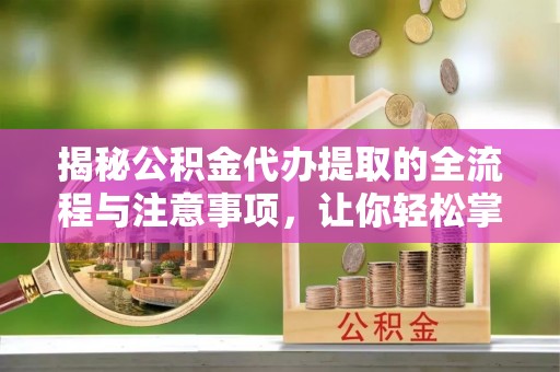 港口揭秘公积金代办提取的全流程与注意事项，让你轻松掌握财富管理新技能