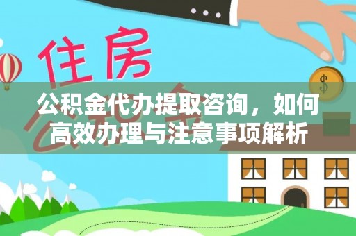 港口公积金代办提取咨询，如何高效办理与注意事项解析