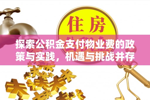 港口探索公积金支付物业费的政策与实践，机遇与挑战并存
